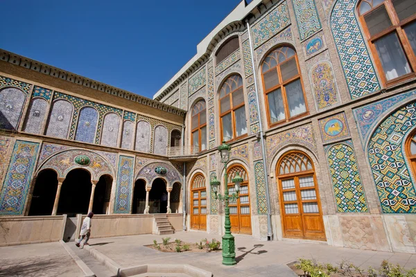 Beautiful terrace in the Golestan Palace