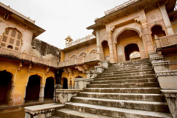 Perfect blending of Islamic architecture and Hindu temple architecture