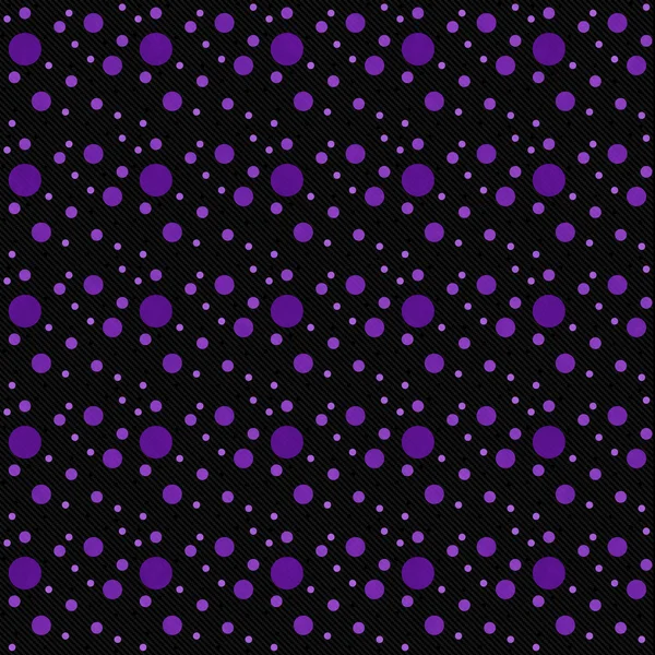 Purple and Black Polka Dot  Abstract Design Tile Pattern Repeat