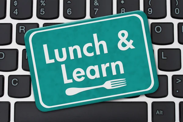 Lunch and Learn Sign