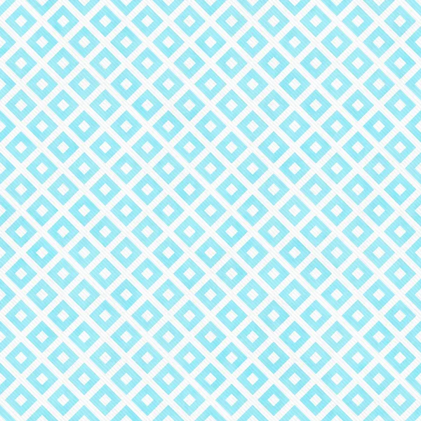 Teal and White Diagonal Squares Tiles Pattern Repeat Background