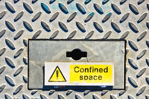 Confined space sign