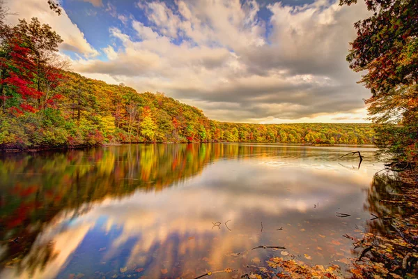 Colorful fall scenery landscapes.