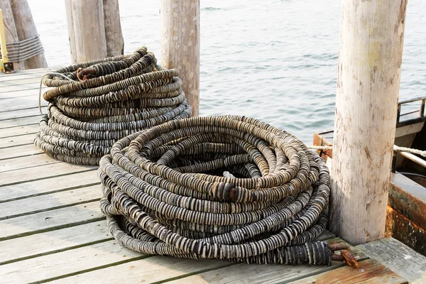 Commercial fishing boat equipment.