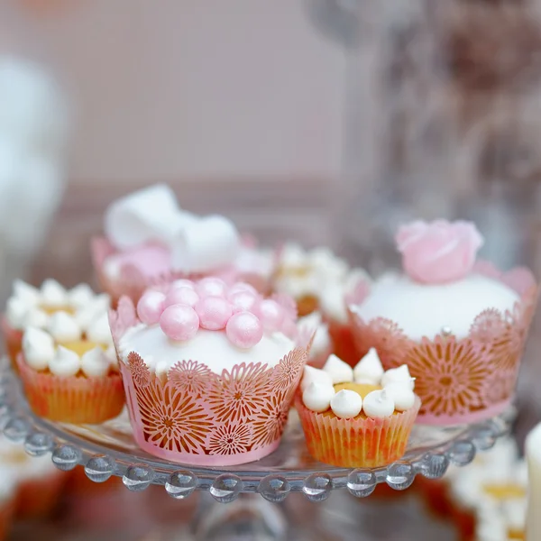 Delicious wedding cupcakes