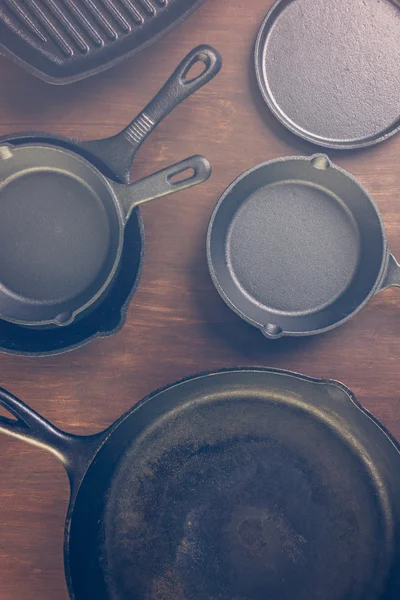 Cast iron skillets