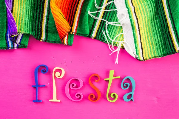 Fiesta traditional colorful table decorations