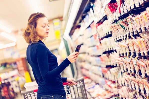 Woman at Grocery shopping