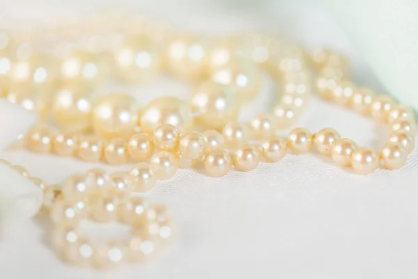 White vintage pearls