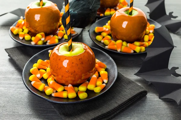 Candy apples for Halloween