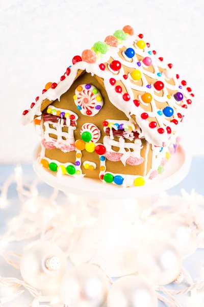 Gingerbread House with white royal icing