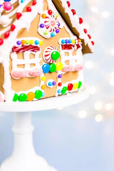 Gingerbread House with white royal icing