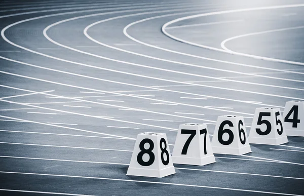 Athletics Track Lane Numbers