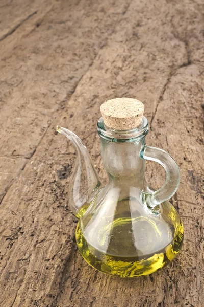 Olive oil on old wood