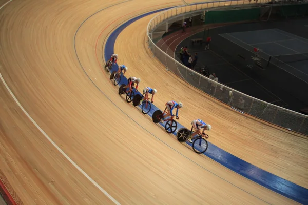 Cycling race Indoor track