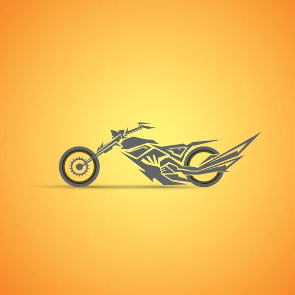 Motorcycle label, badge. abstract motorcycle