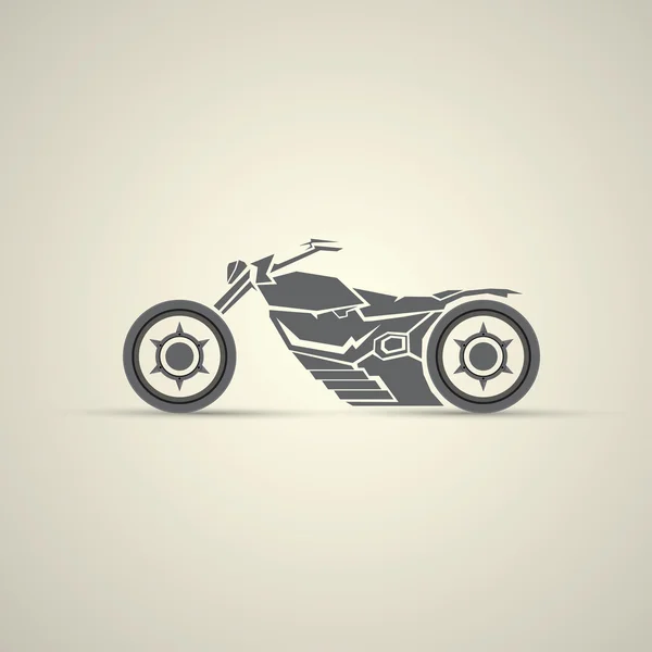 Motorcycle label, badge. abstract motorcycle