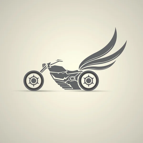Motorcycle label, badge. abstract motorcycle