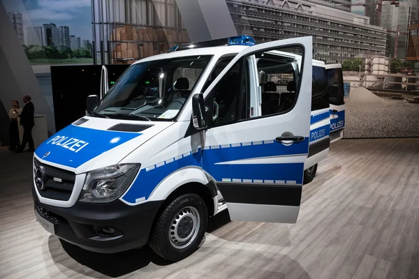 Mercedes Benz Sprinter 316 CDI Polizei van at the 65th IAA Commercial Vehicles 2014 in Hannover, Germany