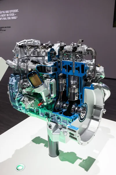 New Mitsubishi Common Rail Diesel Engine at the 65th IAA Commercial Vehicles 2014 in Hannover, Germany