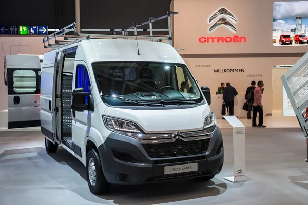 New Citroen Jumper Van at the 65th IAA Commercial Vehicles fair 2014 in Hannover, Germany