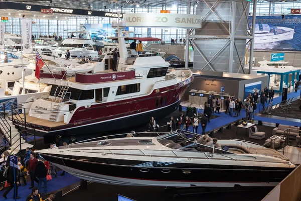 Boot Duesseldorf 2015 - the worlds biggest yachting and water sports exhibition. January 25, 2015 in Duesseldorf, Germany