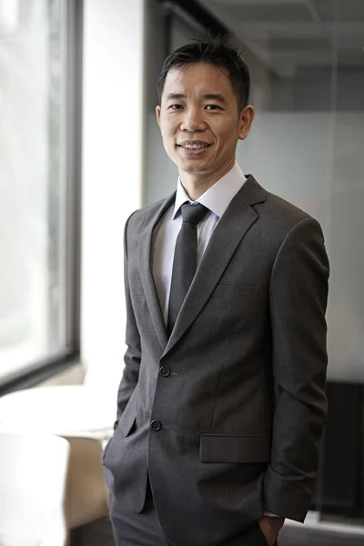 Successful asian chinese corporate person