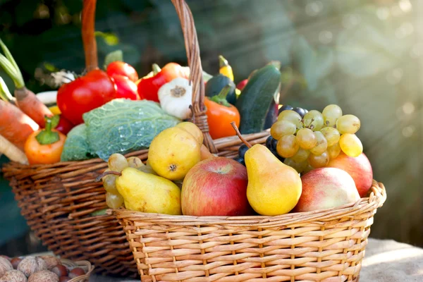 Organic fruits and vegetables - healthy food