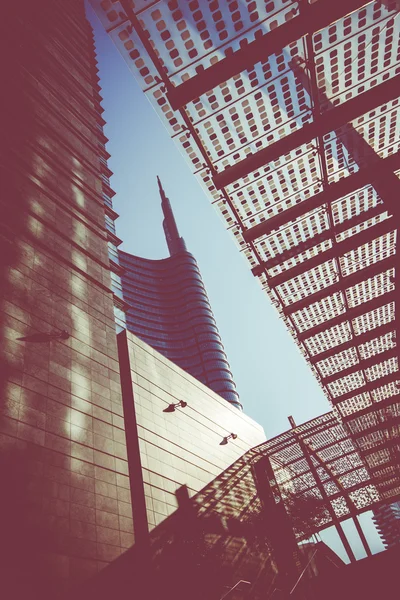 Milan city downtown