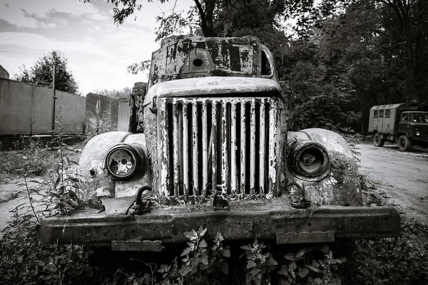Old abandoned truck