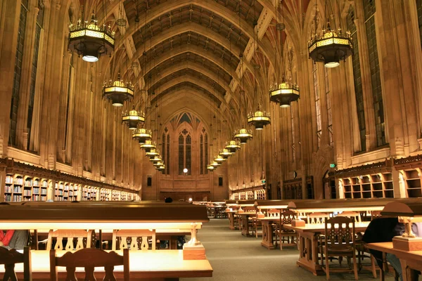 Interior of  library at the University of Washington
