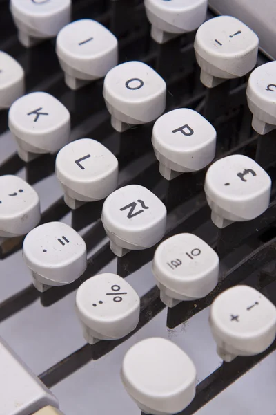 Antique typewriter, industry