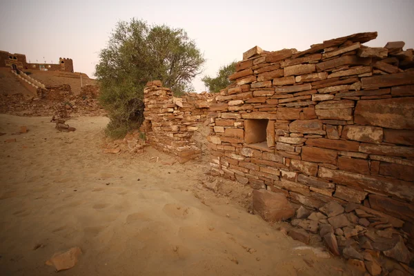 Old ruins in desert