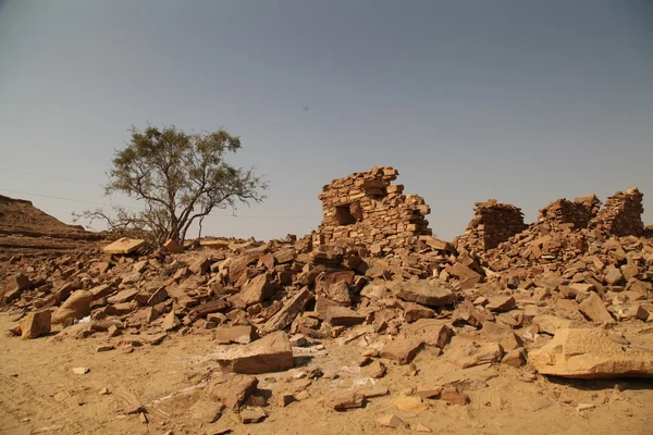 Old ruins in desert