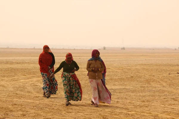 Village poor people in Desert