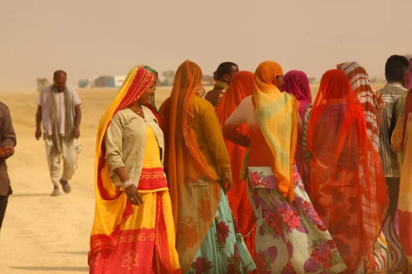 Village poor people in Desert