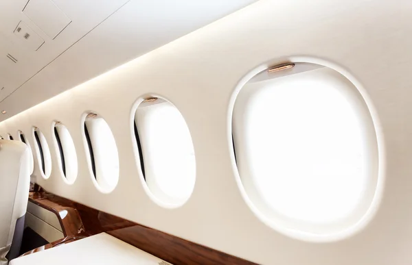 Luxury interior aircraft business aviation