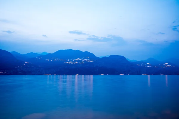 Blue hour at Lake Garda
