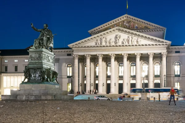 Illuminated Residence Theatre in Munich