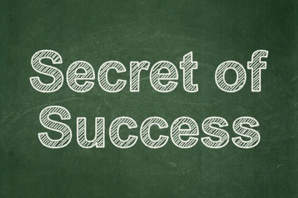 Business concept: Secret of Success on chalkboard background