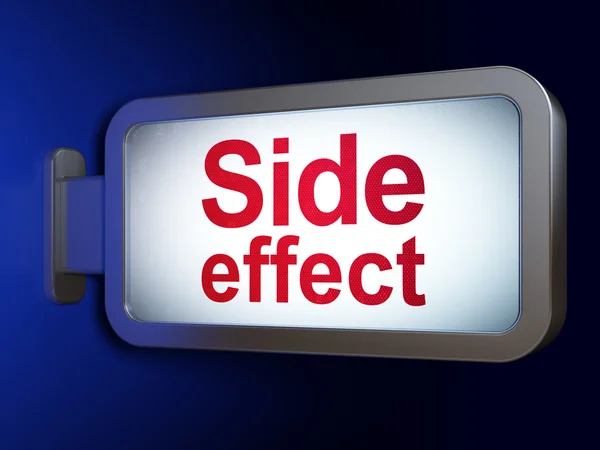 Health concept: Side Effect on billboard background