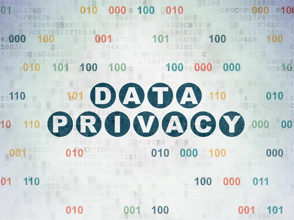 Security concept: Data Privacy on Digital Data Paper background