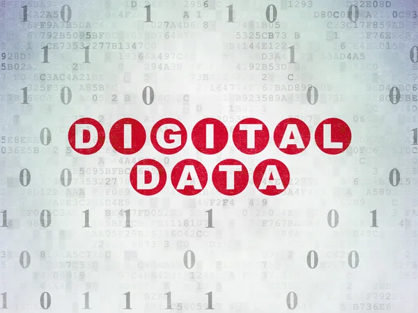 Information concept: Digital Data on Digital Data Paper background