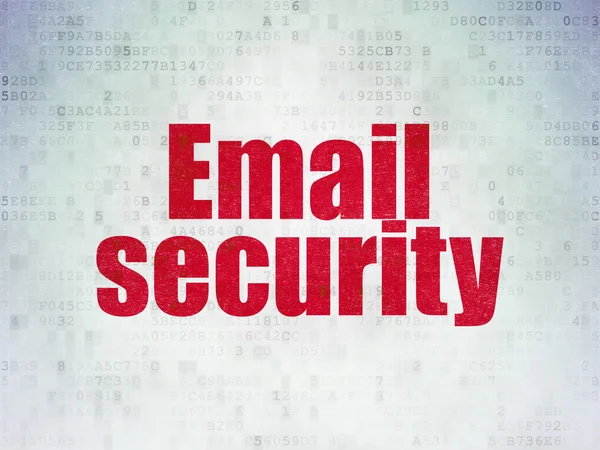 Privacy concept: Email Security on Digital Data Paper background