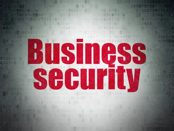 Security concept: Business Security on Digital Data Paper background