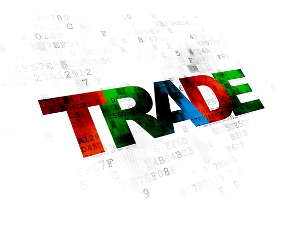 Business concept: Trade on Digital background