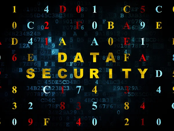 Privacy concept: Data Security on Digital background
