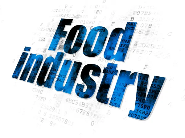 Industry concept: Food Industry on Digital background
