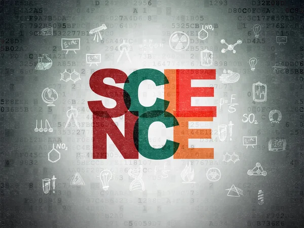 Science concept: Science on Digital Paper background