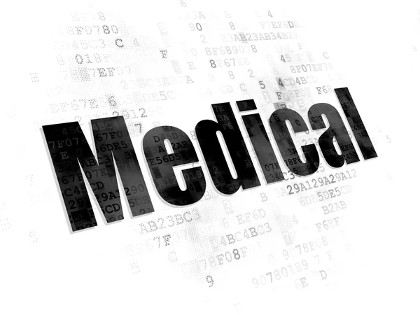Health concept: Medical on Digital background